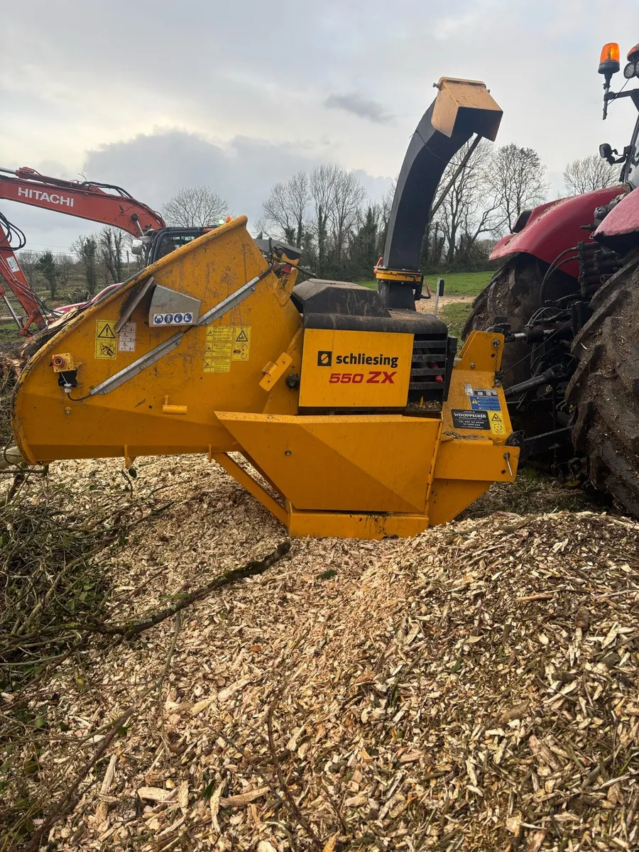 Schliesing 550zx wood chipper - Image 2