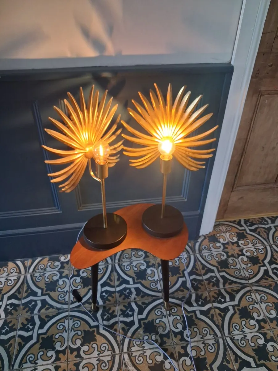 Stunning pair of accent  table lamps - Image 3