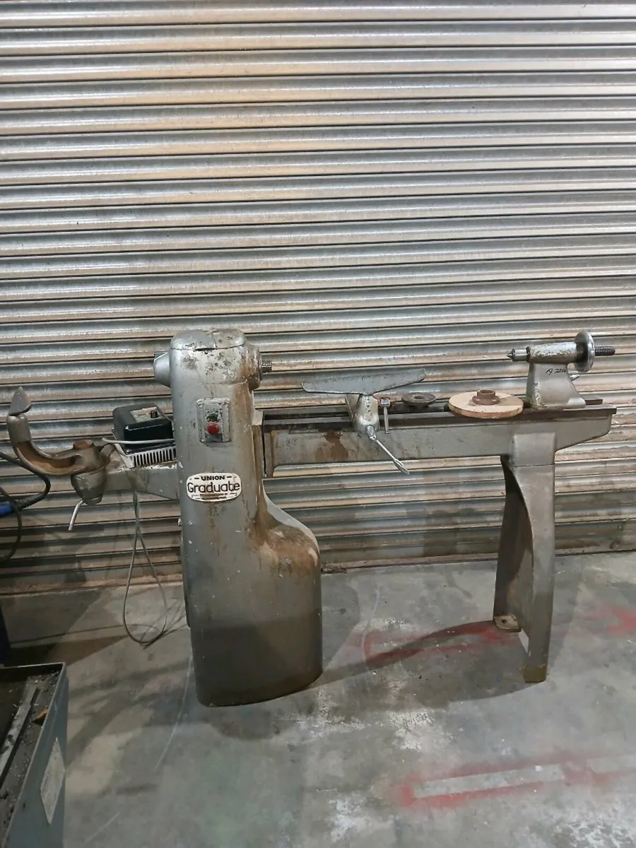 Union graduate lathe - Image 1