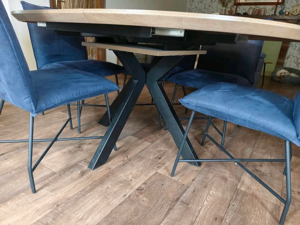 Dining table and 6 chairs (will sell separately) - Image 3
