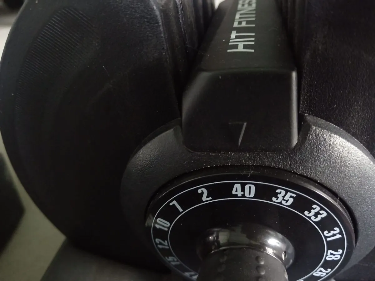 Adjustable Weights and Bench - Image 3