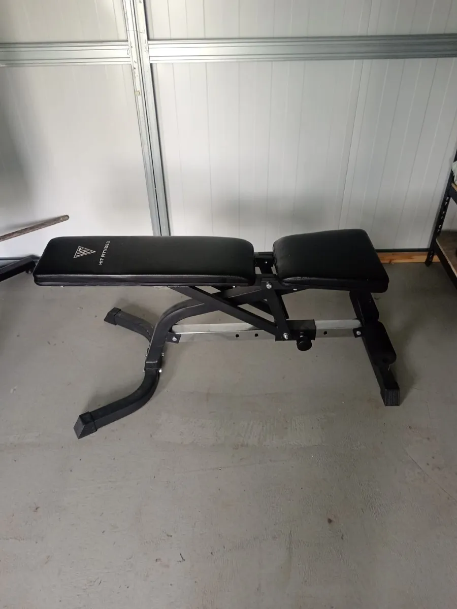Adjustable Weights and Bench - Image 2
