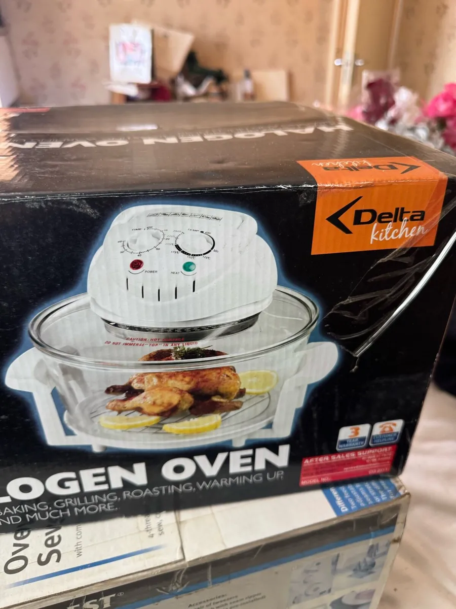 Brand new halogen oven boxed unused - Image 4