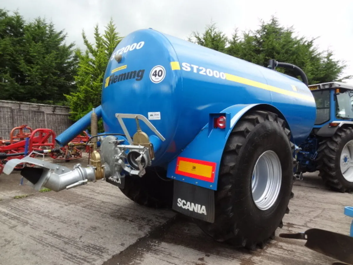 Fleming ST 2000 Gallon Slurry Tanker - Image 3