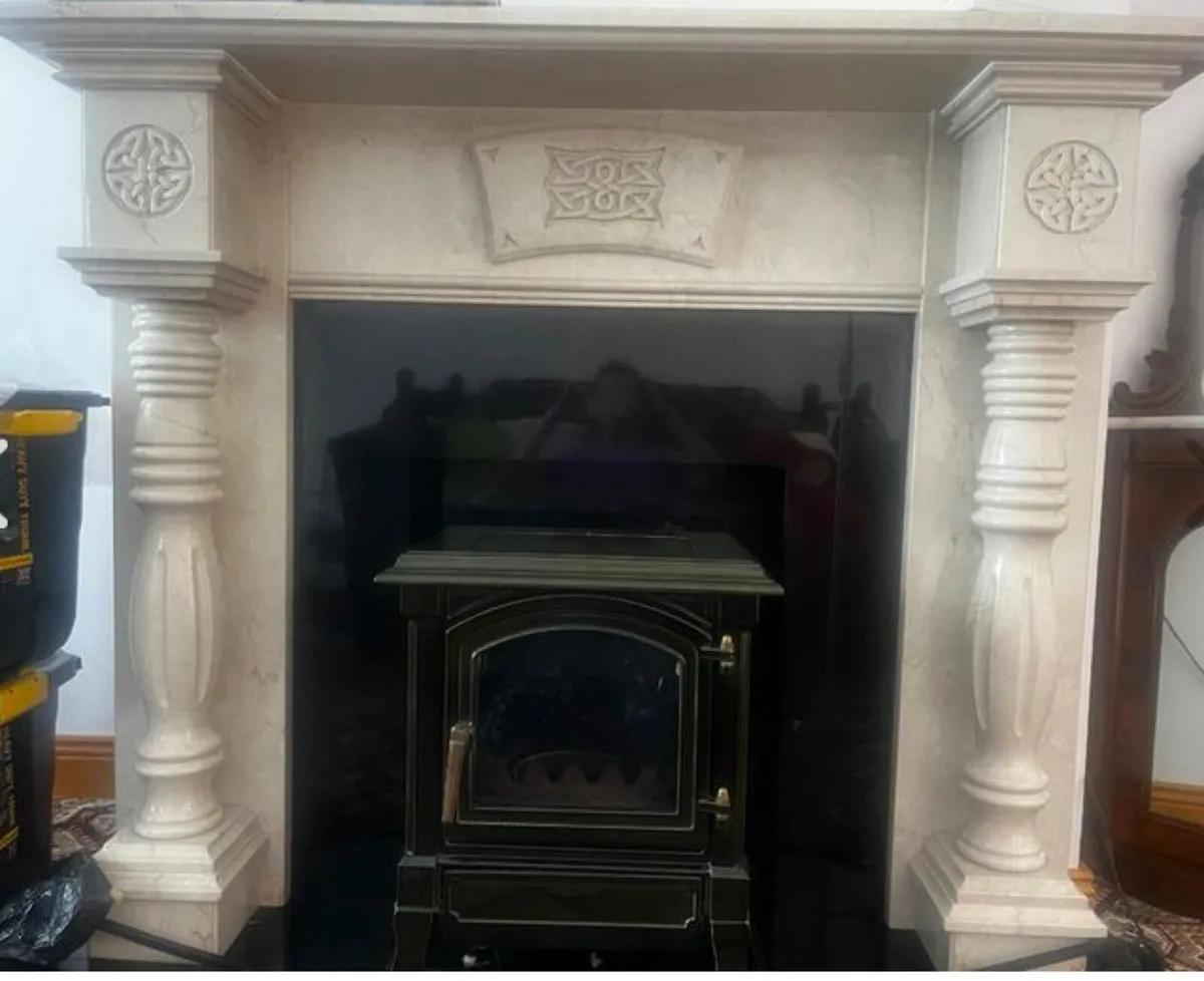 Cast Iron Nestor Martin Oil Burning Stove - Image 2