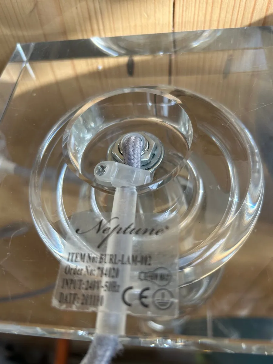 Neptune Glass Lamp base - Image 2