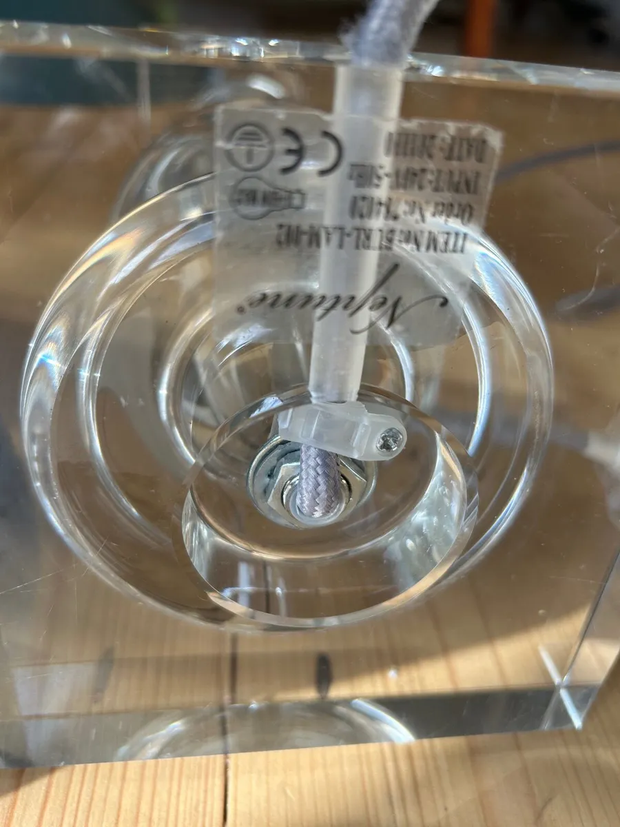 Neptune Glass Lamp base - Image 4