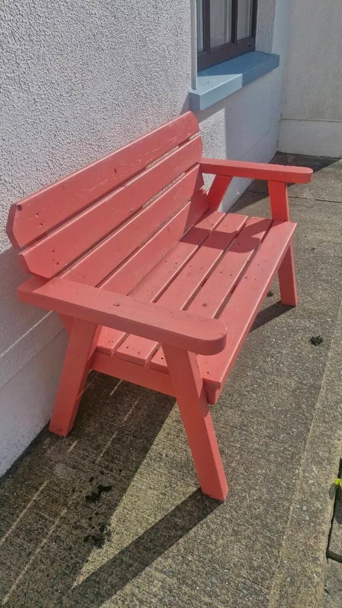 2 x Garden Benches - Image 3