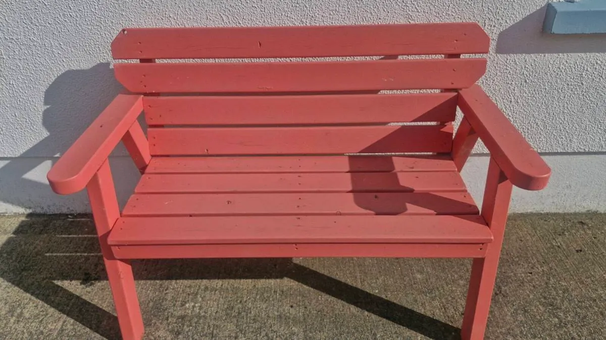2 x Garden Benches - Image 4