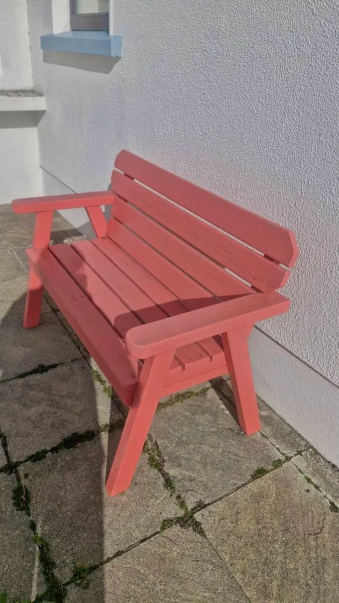 2 x Garden Benches - Image 1