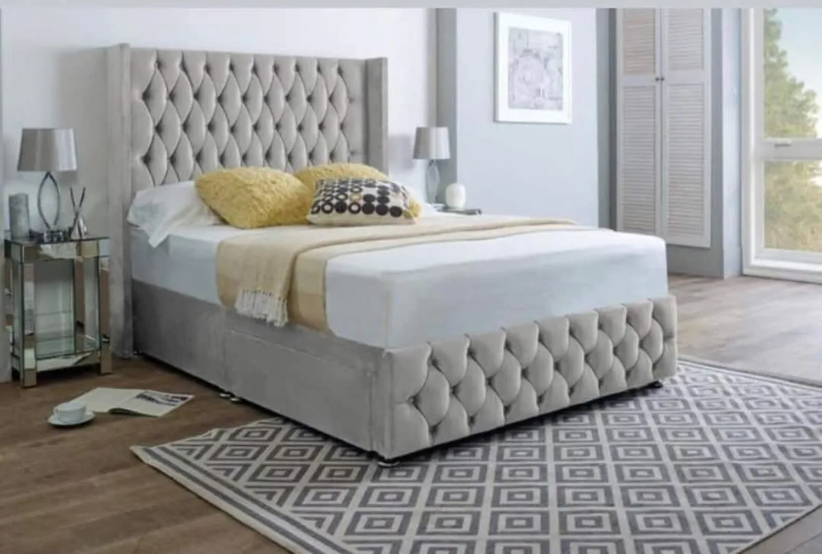 Classic Divan Beds Frames With Drawers Storage - Image 4