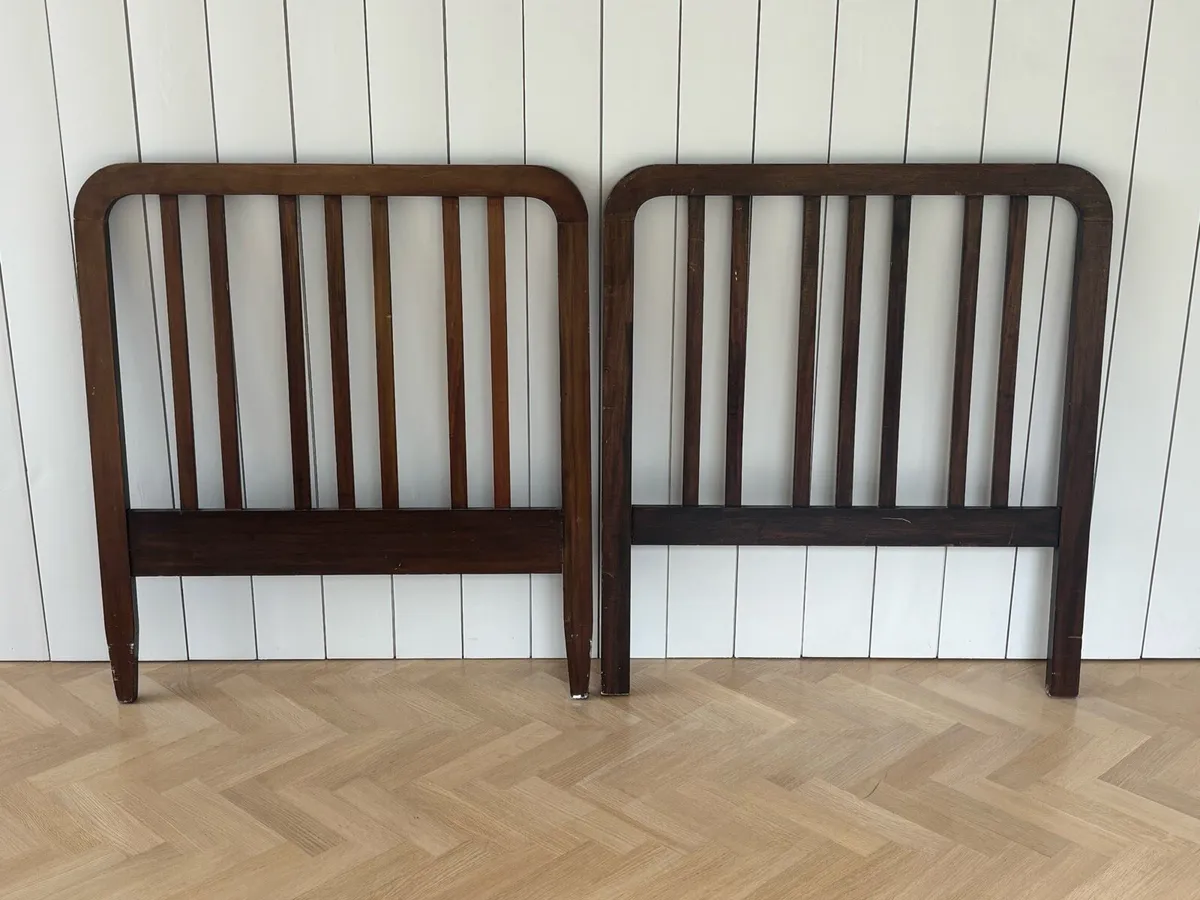 Mid Century Retro Wooden Headboards - Image 1