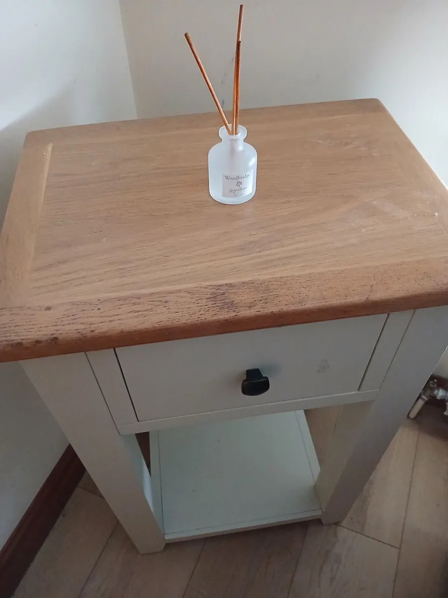 Lamp table solid wood - Image 2