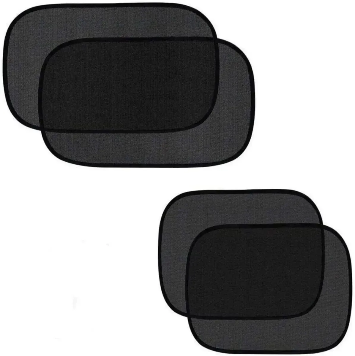 Car Sun Shades UV Protection Heat Shield Set - Image 1