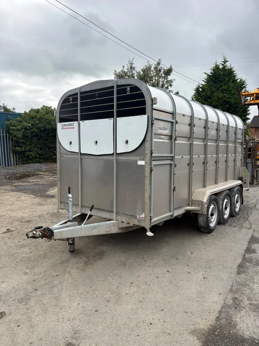 Nugent 14ft cattle trailer - Image 1