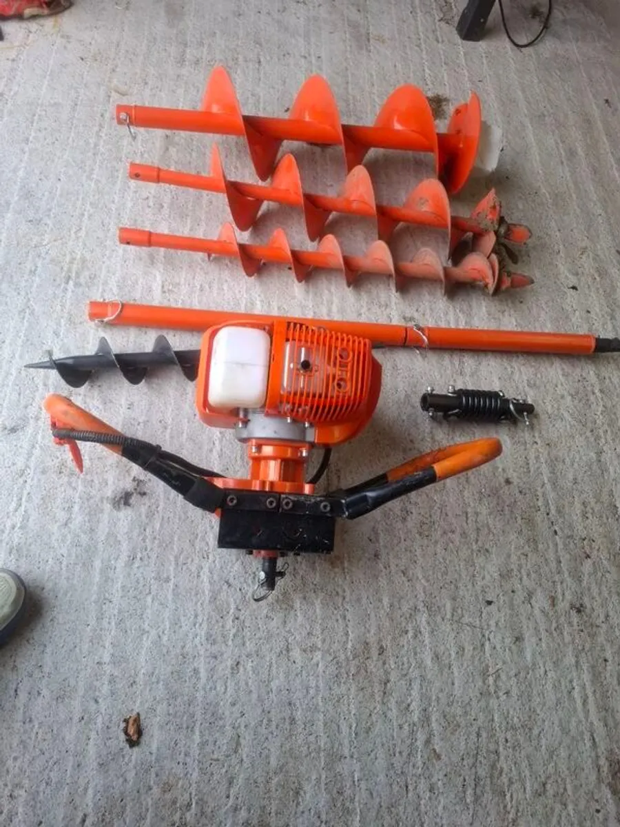 petrol auger 2 stroke - Image 2