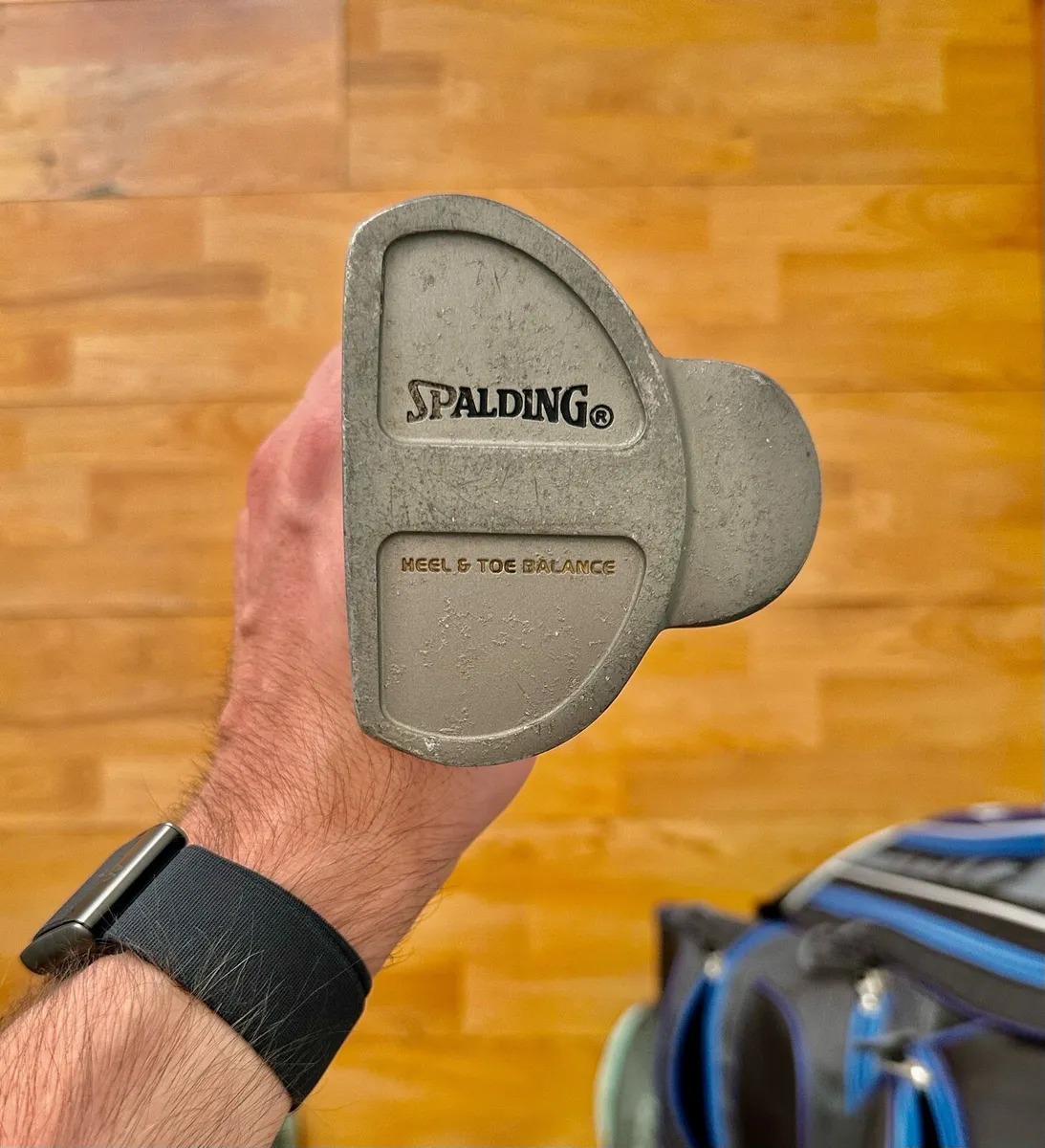 Spalding 2-Ball Heel & Toe Balance Putter - Image 1