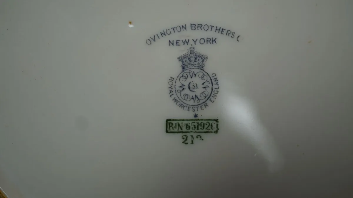 Antique Royal Worcester Set of 6 Plates - Image 4