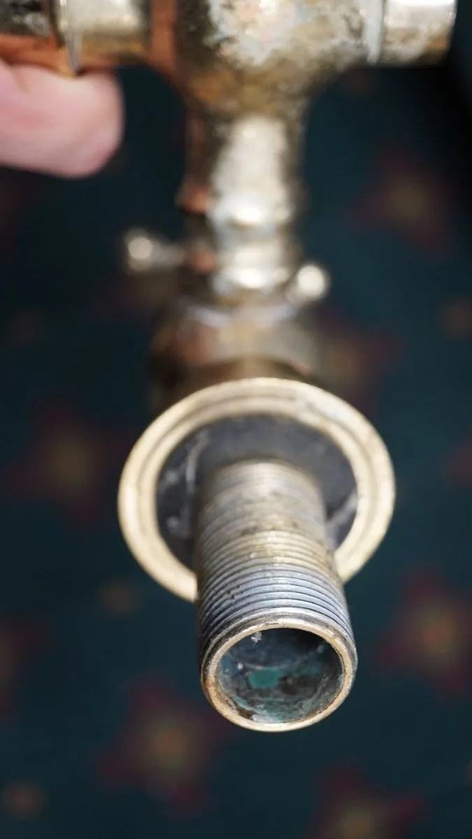 Vintage Waterford Ireland Brass Tap - Image 3