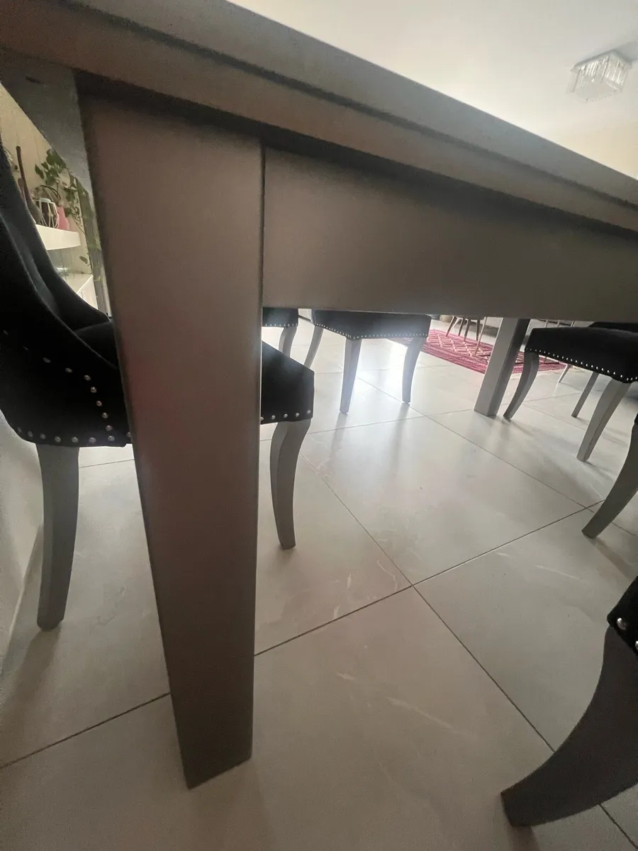 Dining Table With 6 Chairs - Image 4