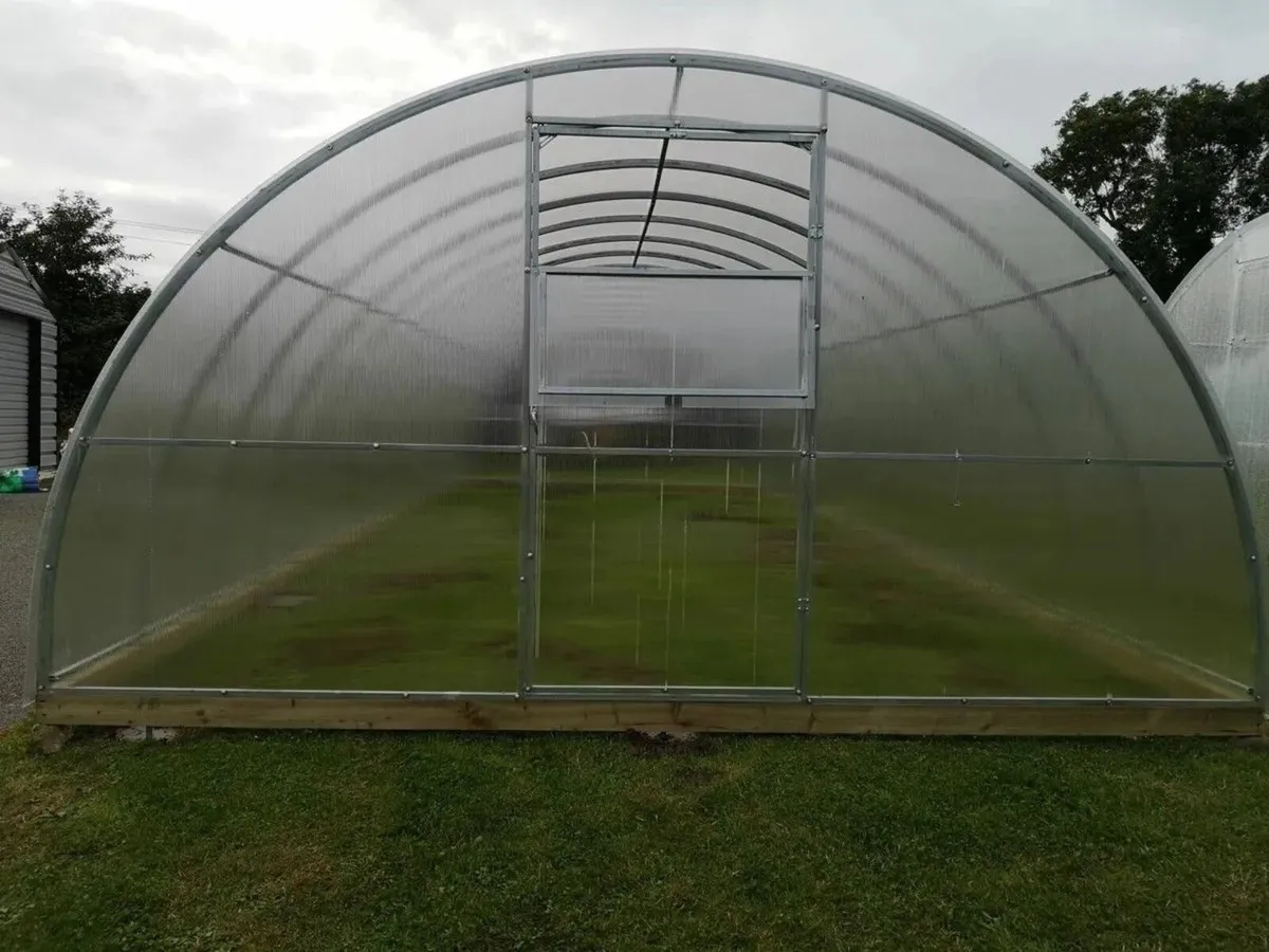 SALE TITAN 4 Polycarbonate Greenhouse/Polytunnel - Image 4