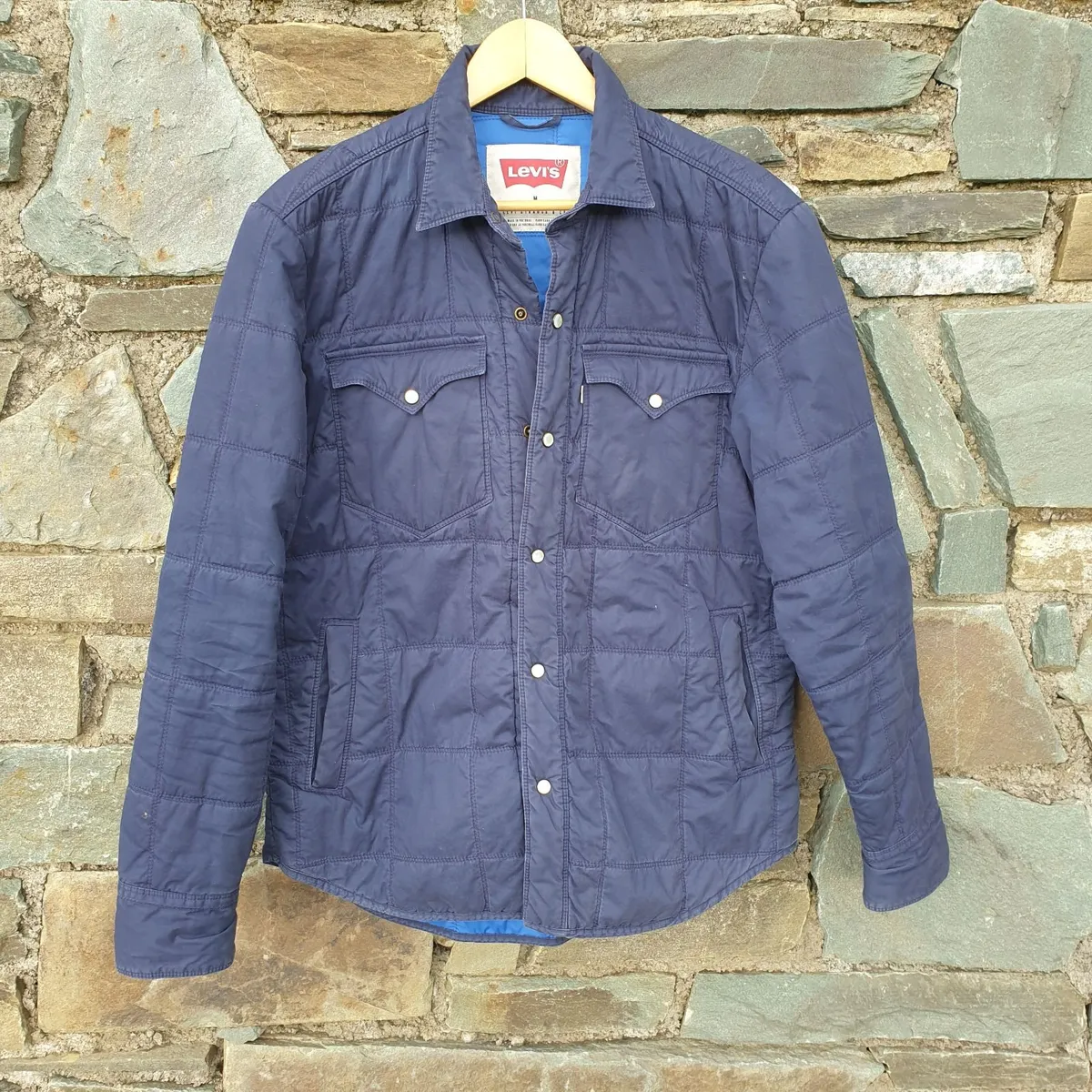 Levi's men's quilted jacket shacket Medium - Image 1