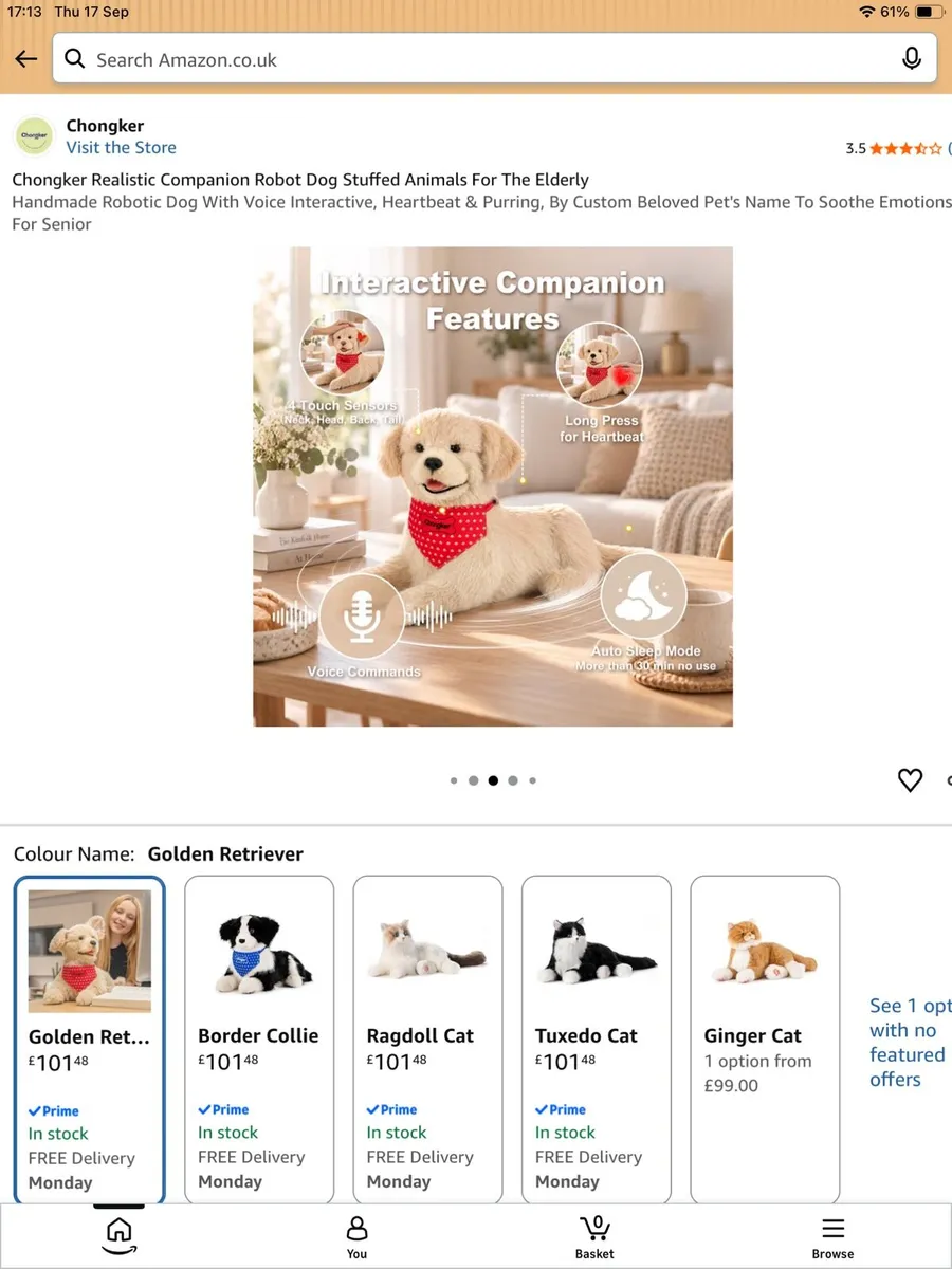 Brand new Robotic Dog in sealed box.