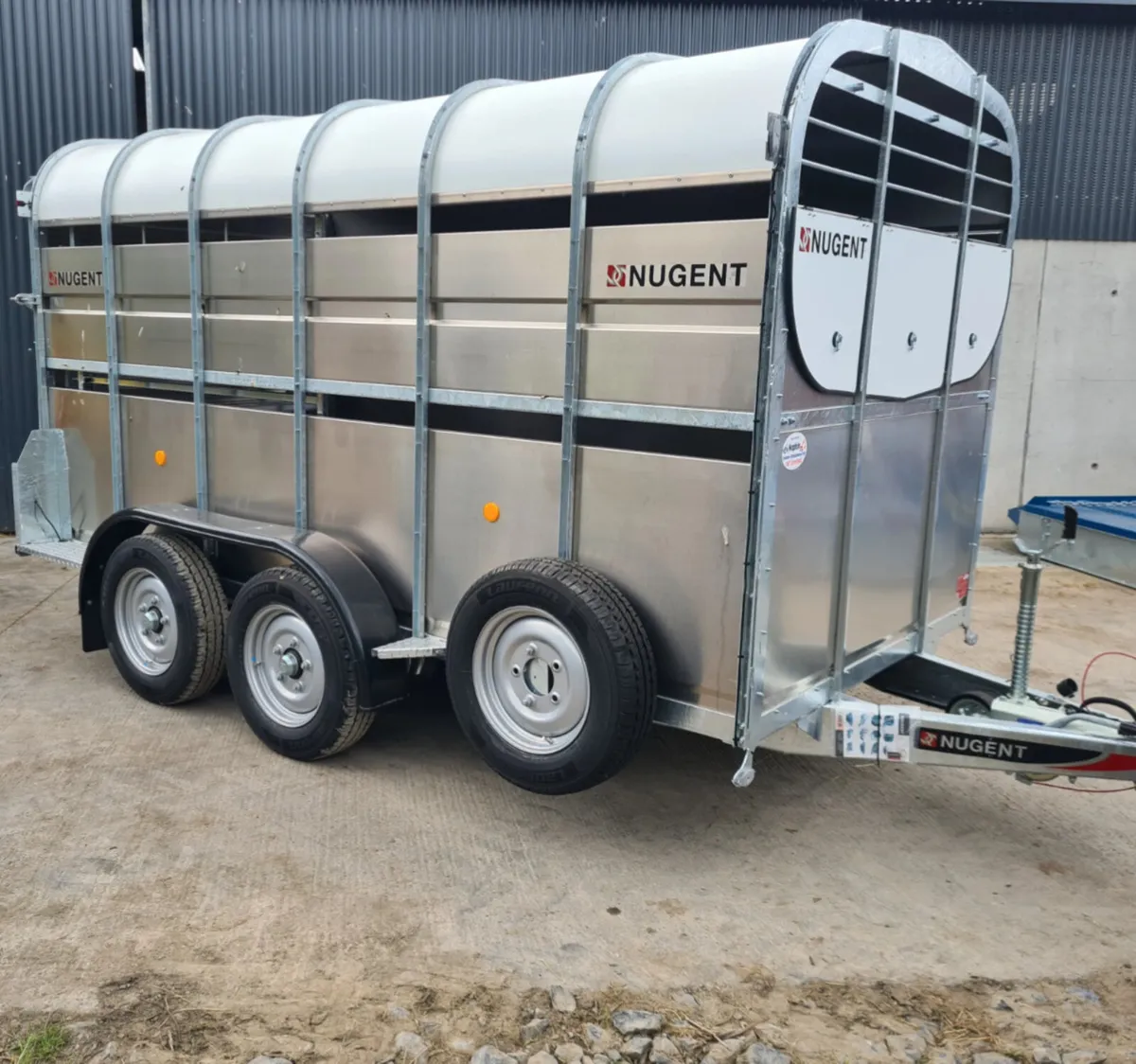 Nugent 12x6 cattle trailer - Brand new €8600 - Image 1