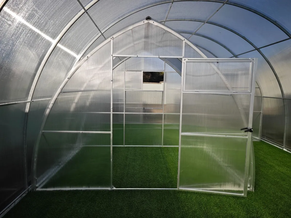 SALE 15% PREMIUM TITAN Polycarbonate Greenhouse - Image 1