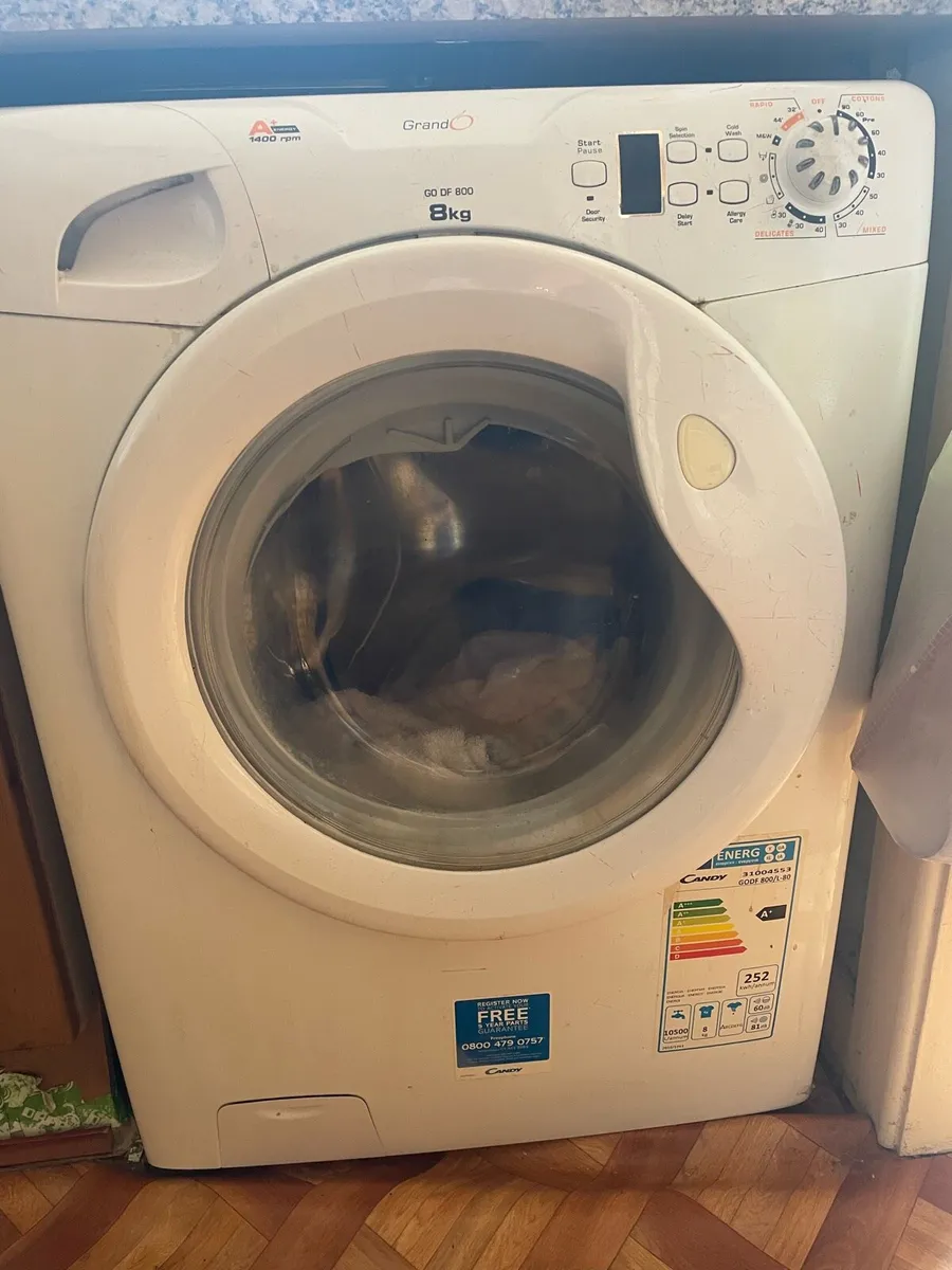 Washing machine candy