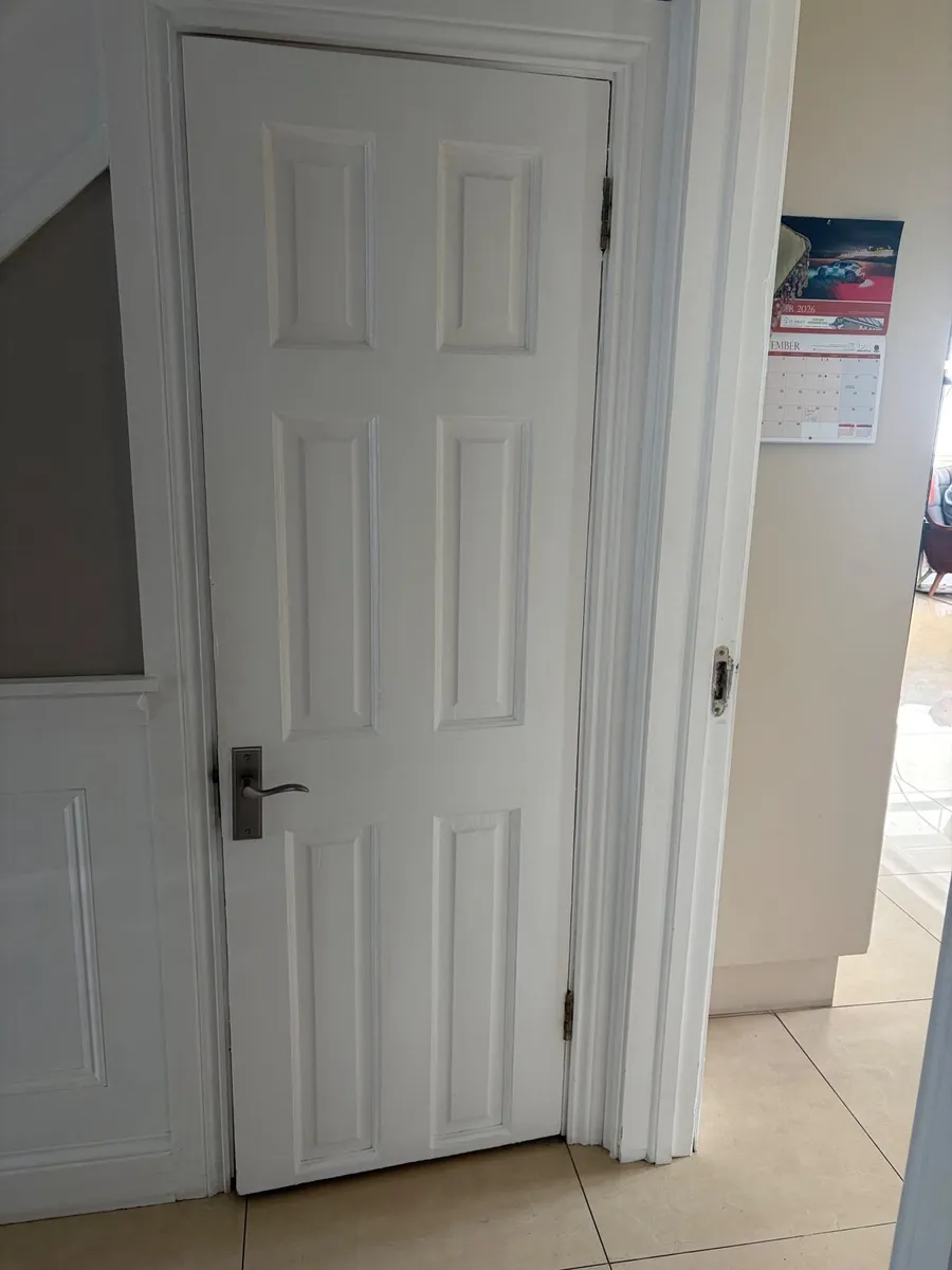 Internal doors solid wood & double glass doors - Image 2
