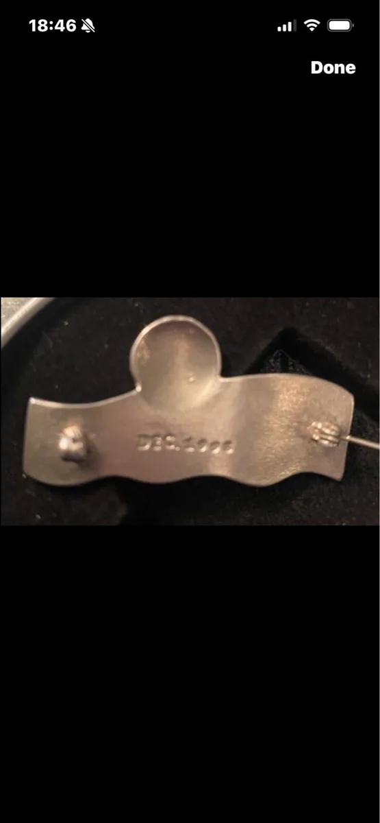 Very Rare Riverdance Silver Brooch - Image 2