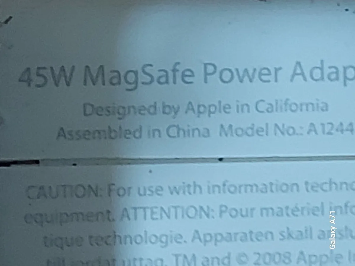 Apple Magsafe Charger Power Adapter - Image 3