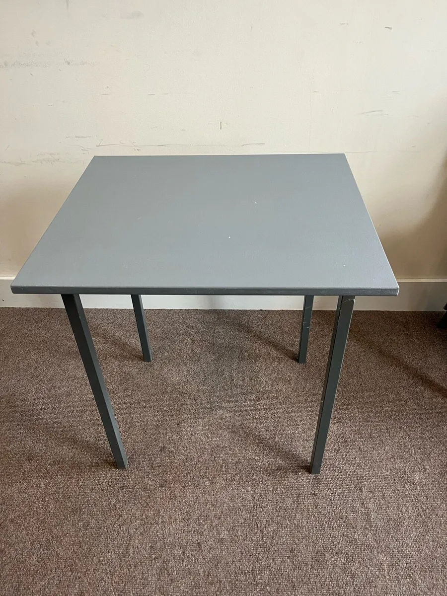 5 Office / Training Tables Heavy Duty Metal Frame - Image 1
