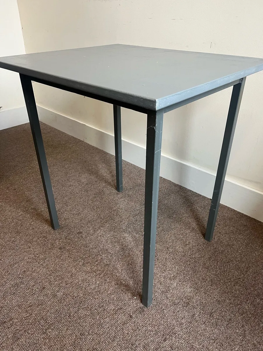5 Office / Training Tables Heavy Duty Metal Frame - Image 2