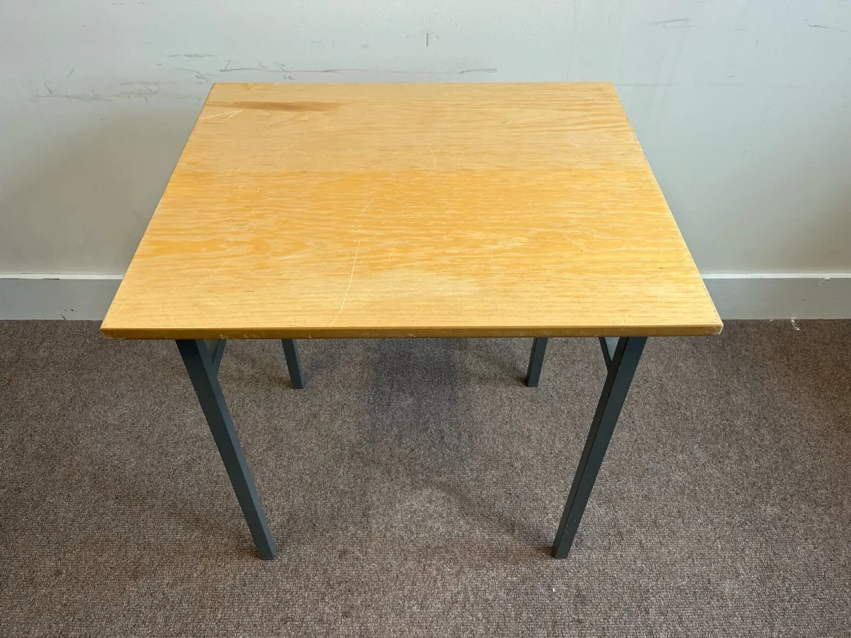 5 Office / Training Tables Heavy Duty Metal Frame - Image 3