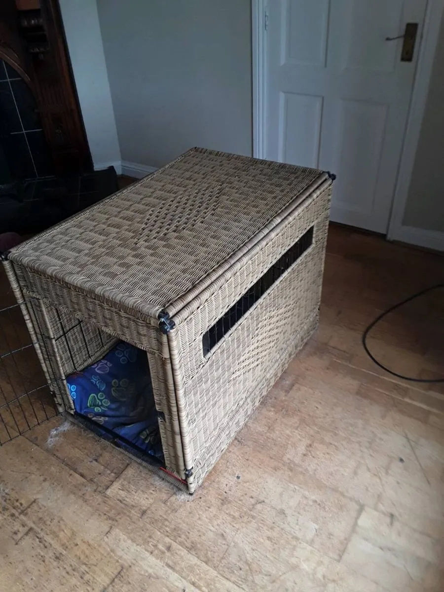 Wicker pet cage  bargain 60euro - Image 2