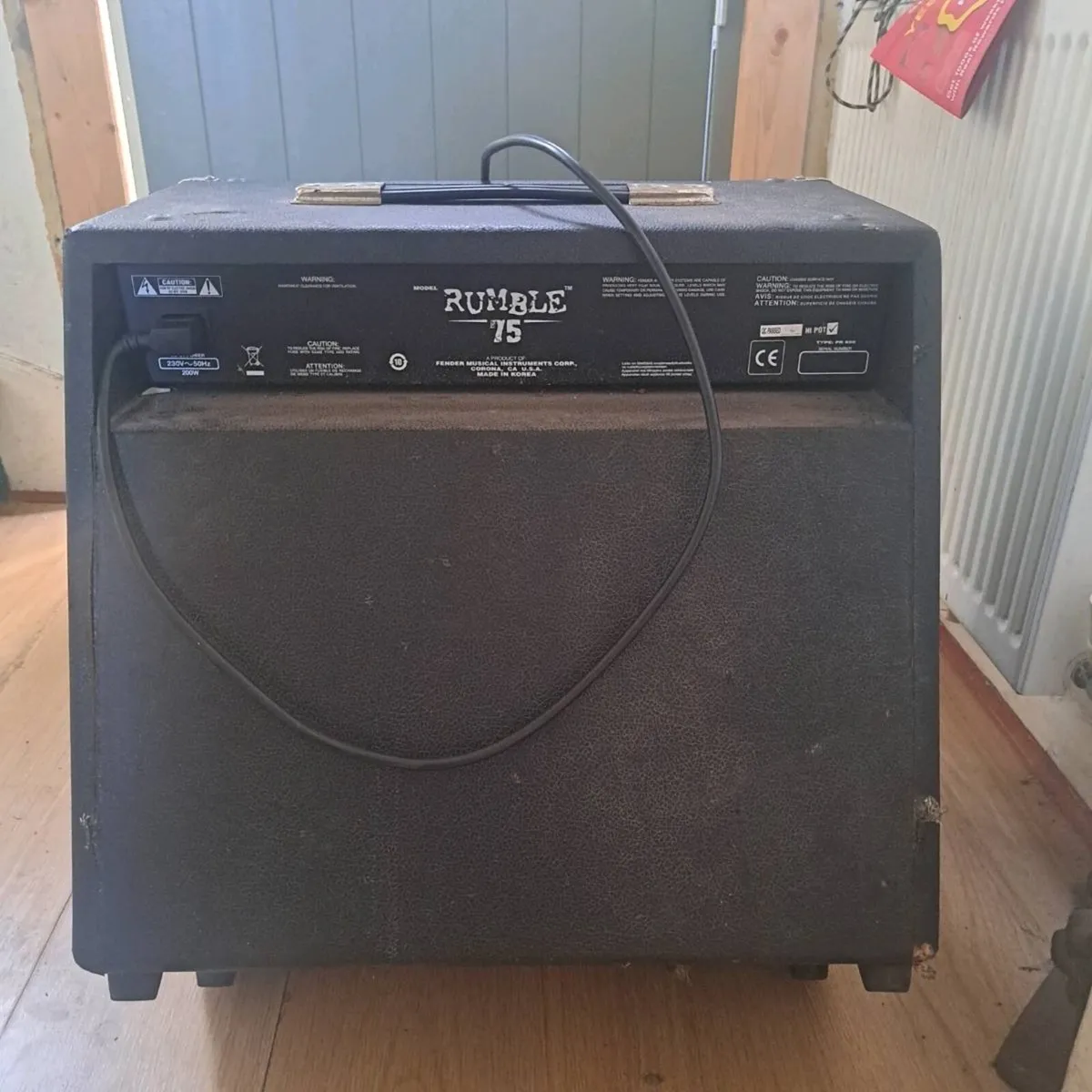 Fender Rumble 75 Bass Amplifier - Image 2