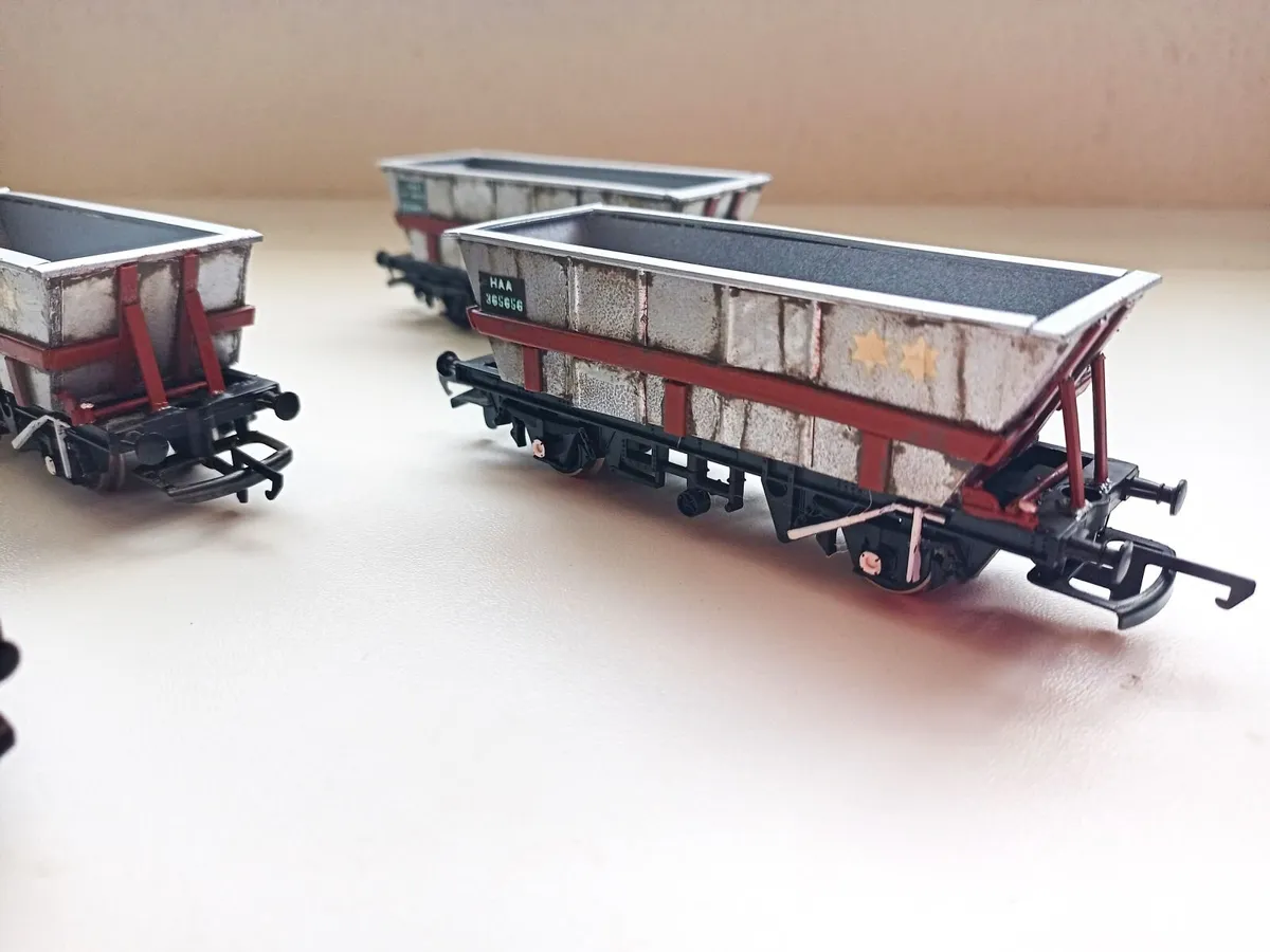 MODEL  RAILWAY  HAA   HOPPER   WAGONS - Image 4