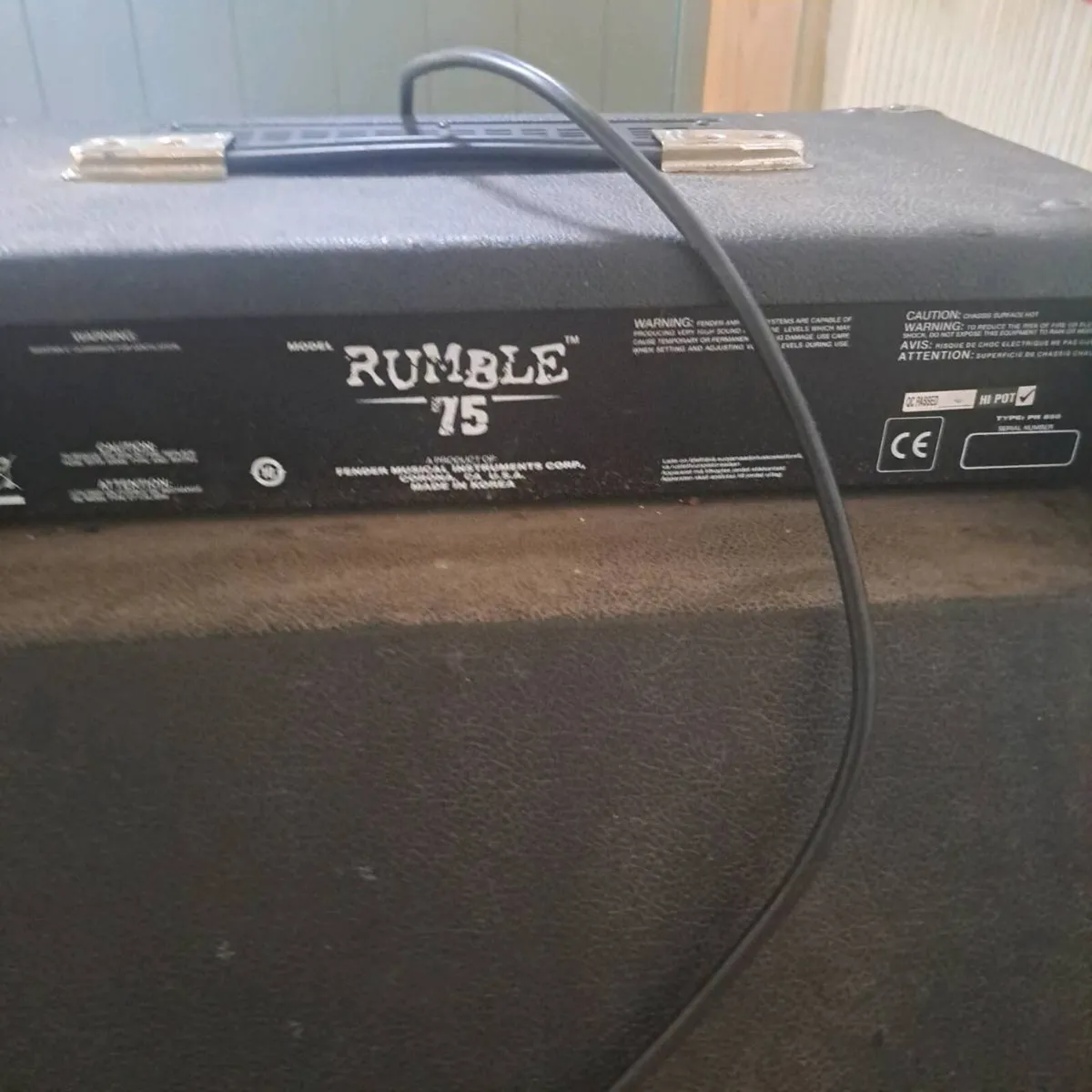 Fender Rumble 75 Bass Amplifier - Image 3