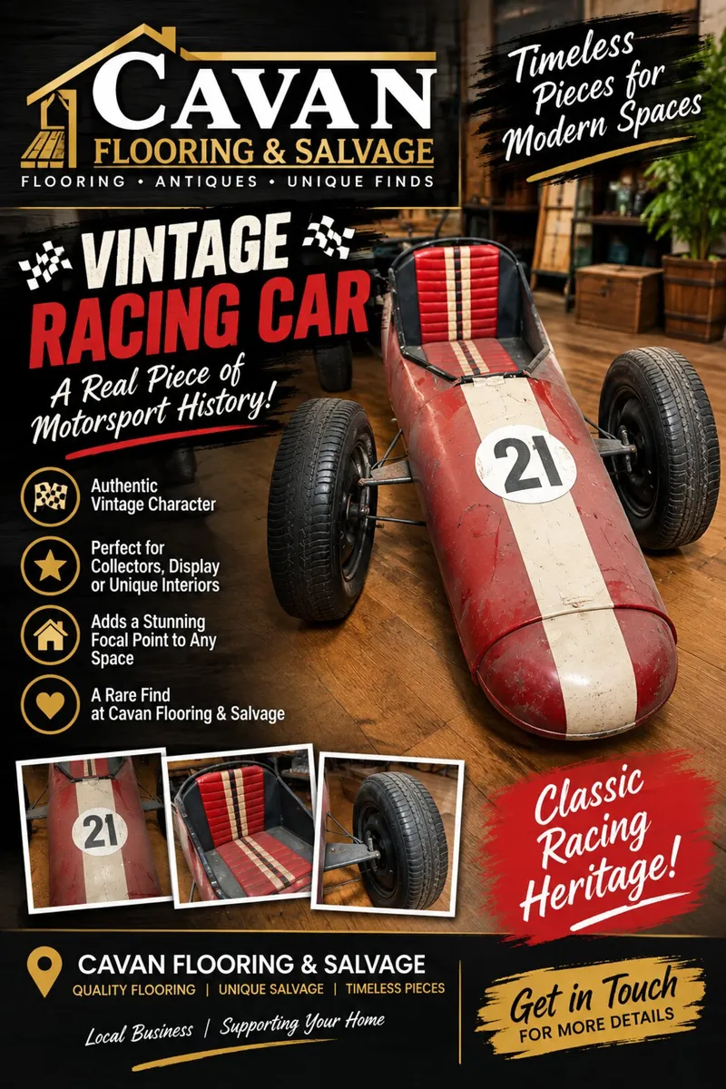 🏁 A TRULY UNIQUE PIECE OF VINTAGE RACING HISTORY
