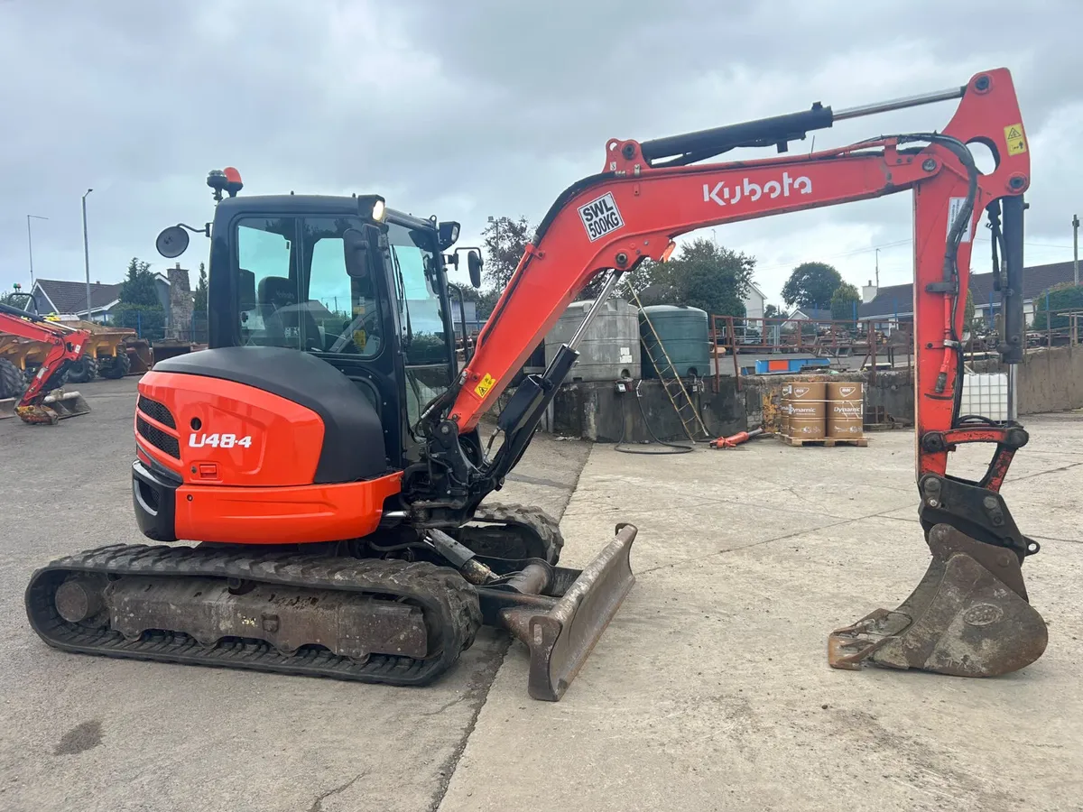 2020 Kubota U48-4 Only 4150Hrs - MULLANS - Image 3