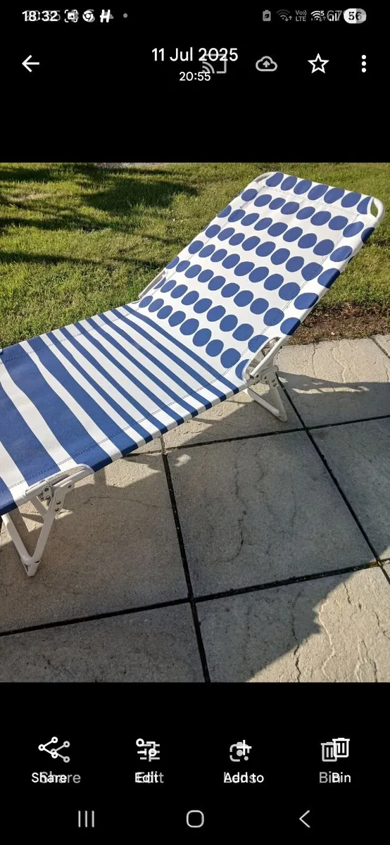 Sun lounger from next - Image 1
