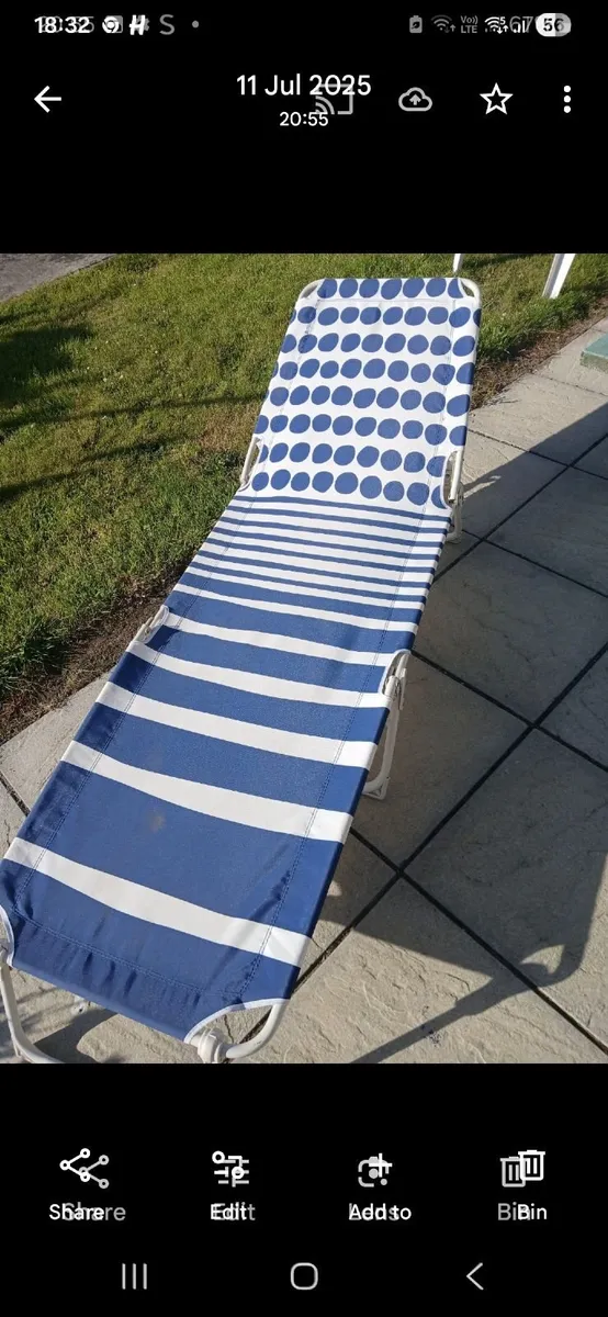 Sun lounger from next - Image 2
