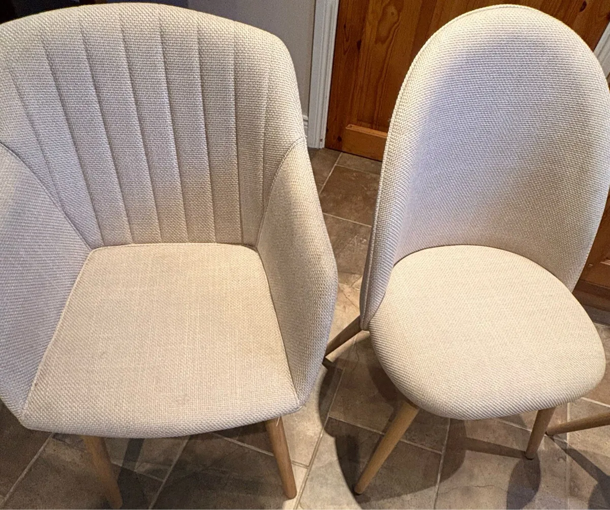 6 kitchen chairs - Image 2