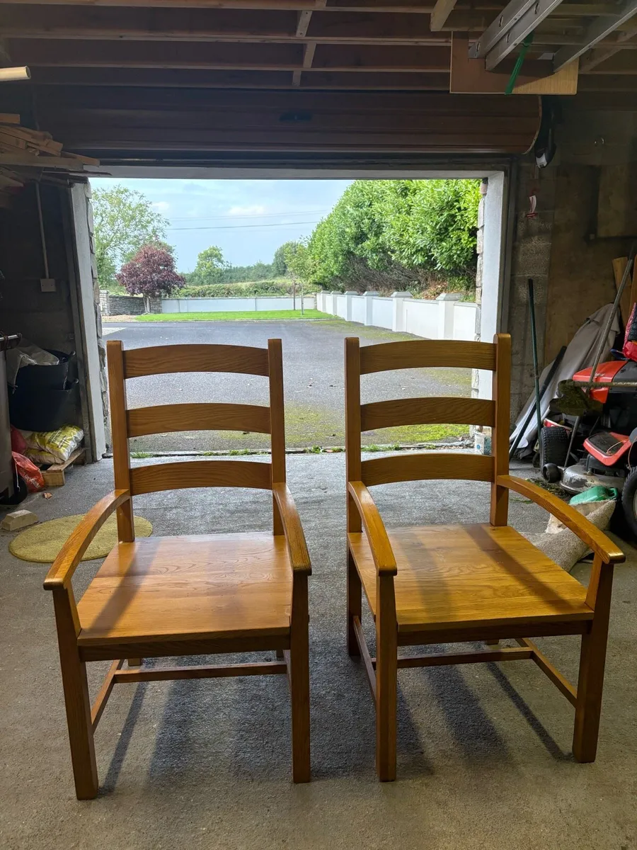 X2 carvery chairs collection only - Image 1
