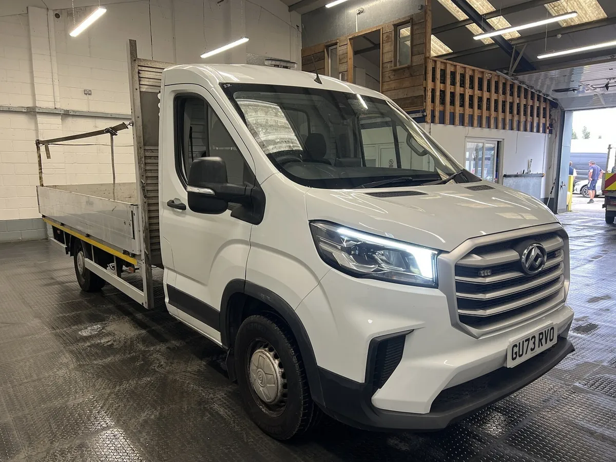 2023 Maxus Deliver 9 Dropside Van - Image 1