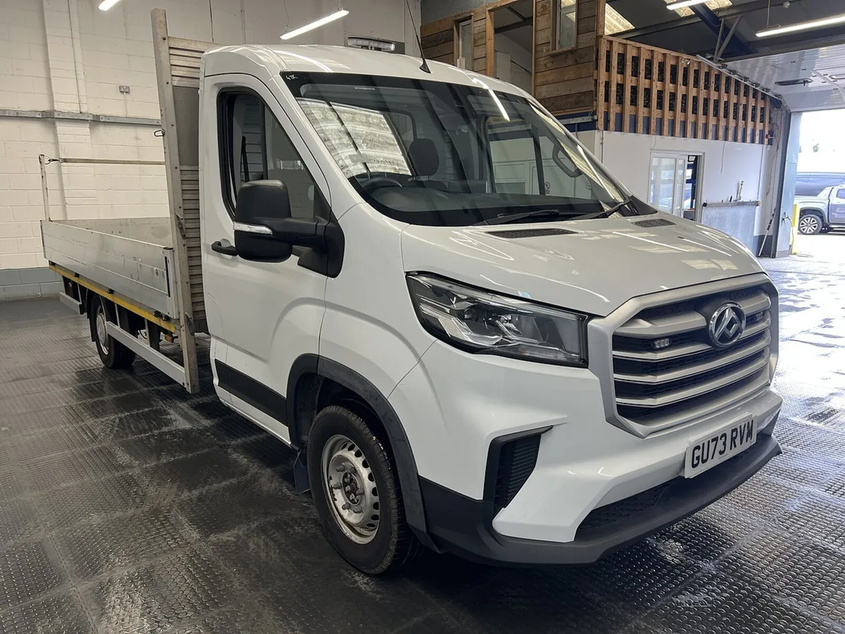 2023 Maxus Deliver 9 Dropside Van - Image 1