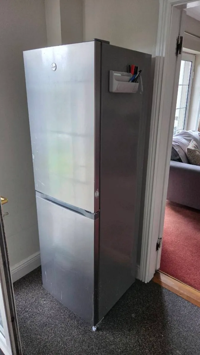 Hoover Stainless Steel Fridge Freezer (HMCL 5172 - Image 1
