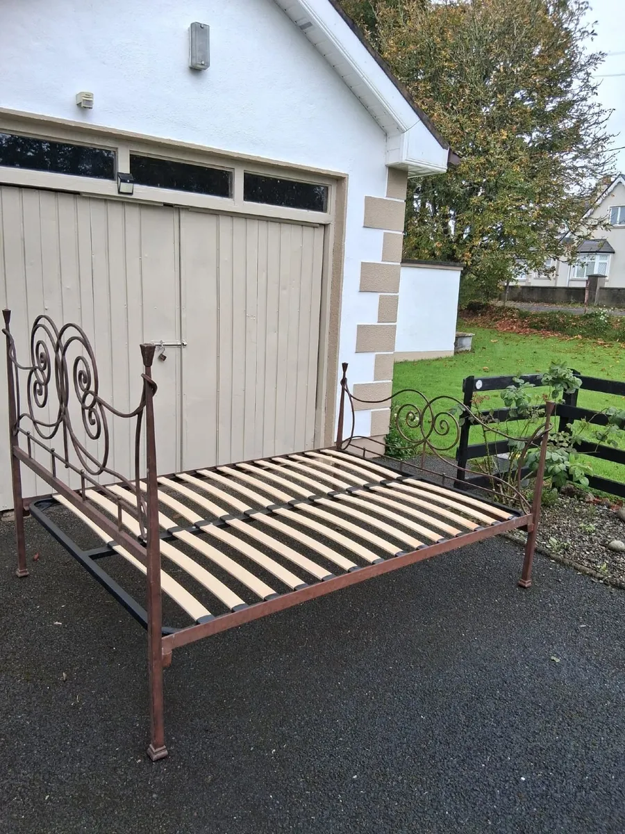 Wrought Iron Bedframe - Image 2